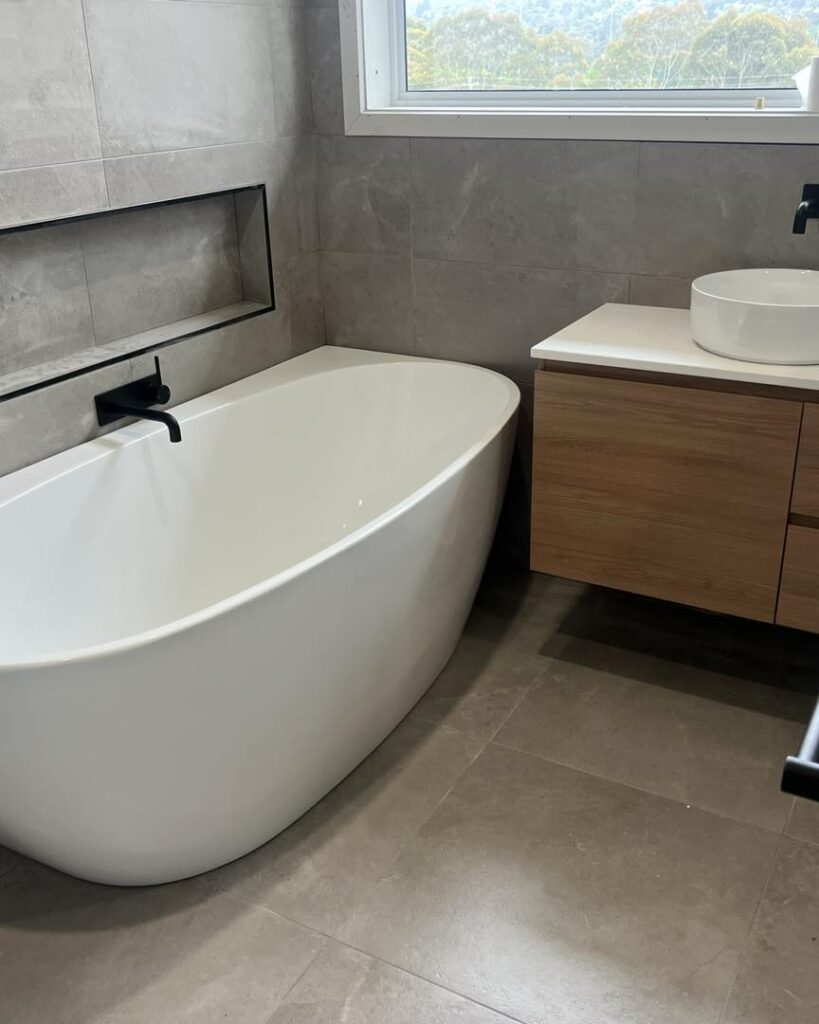 Bathtub Installation - Bathroom Plumbing