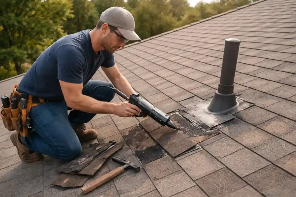 roof leak repair