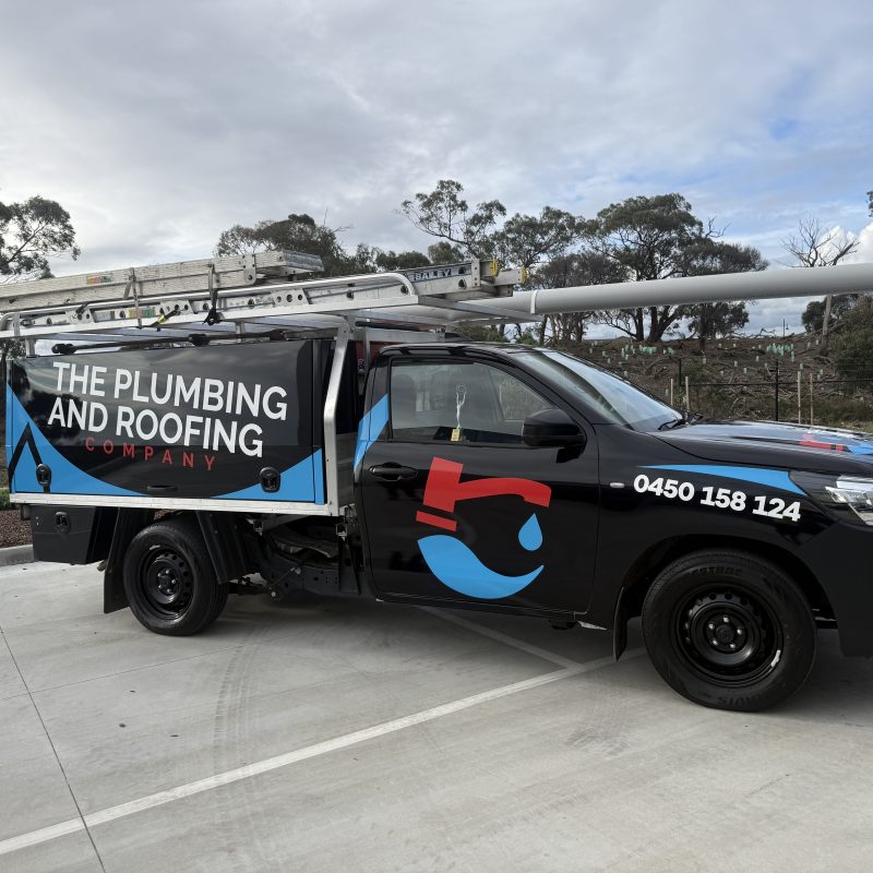 The Plumbing and Roofing Company van