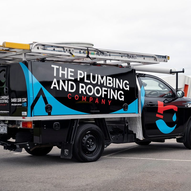 The Plumbing and Roofing Company service ute