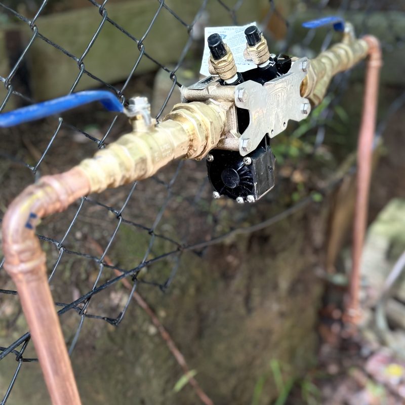 Copper pipework repair